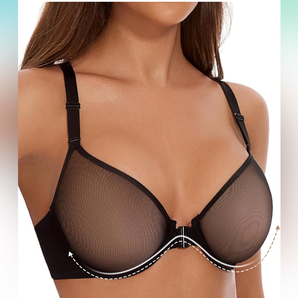 Mesh Racerback Bra